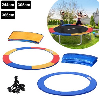Ø244/305/366cm Randabdeckung Sprungtuch Randschutz Federabdeckung für Trampolin