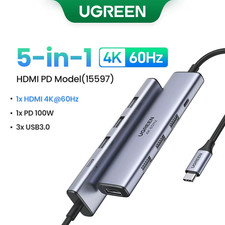 USB C Docking Station 13 in 1 4K Triple Display Dual HDMI 10Gbps USB C HUB 100W