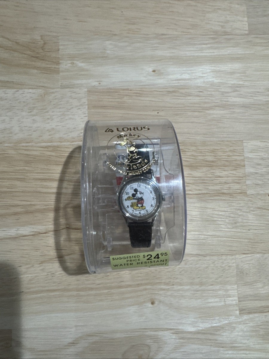 Vintage- Lorus V515-6080 [A1]-Disney—Mickey Moose Watch Vintage Lorus Disney Mickey Mouse Quartz Watch V515-6080 A1  main image 2