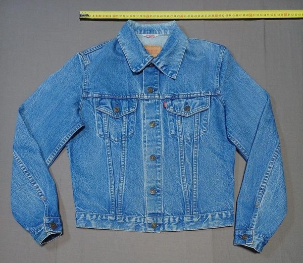 Women Levi's Jacket Blue Denim 38 / M / 46