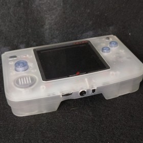SNK NEOGEO POCKET Color Clear Console W/Manual and Box set, Working, Japan