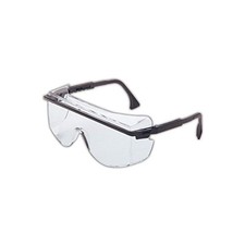 Honeywell S2500 S2500 Uvex Astropec OTG 3001 Safety Glasses, Clear Lens, Blac...