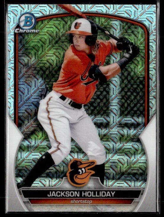 L66,579 - 2023 Bowman Chrome Mega Box Prospects #BCP20 Jackson Holliday