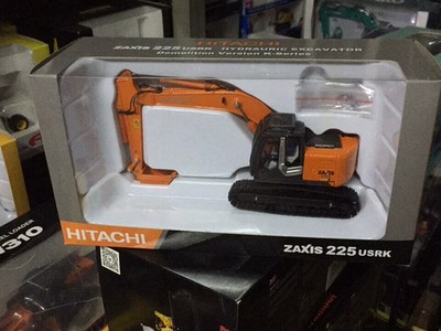 1/50 Hitachi ZAXIS 225 USRK Hydraulic Excavator Metal Tracks Diecast Model