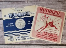 Sawyer's View-Master Reel Rudolph The Reindeer w/ Booklet Santa's Workshop