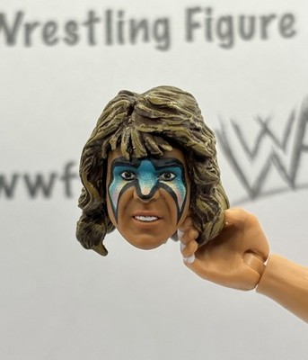 WWE Ultimate Edition  92 - Ultimate Warrior Head Only Fodder (A) 1/12 Scale