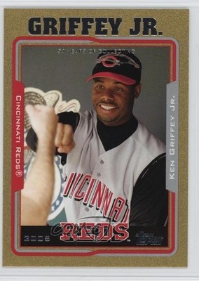 2005 Topps Gold 1088/2005 Ken Griffey Jr #440 HOF e7b