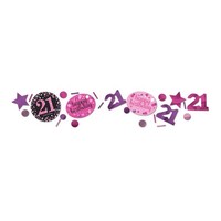 Konfetti - 21 Sparkling Pink Celebration - Geburtstag 34G Neu Ovp