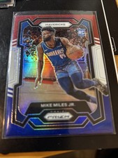 2023-24 Panini Prizm - Mike Miles Jr. #295 Red White & Blue Prizm (RC)