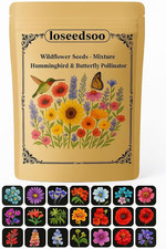 Wildflower Seeds Mix – 7500+ Non-GMO Flower Seeds for Planting, 1oz Bulk Pack... 334.88 per gallon