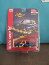 Auto World MiJo 1/4800 Sunoco NEW IN BOX 1973 Chevy Cheyenne Pickup 2020