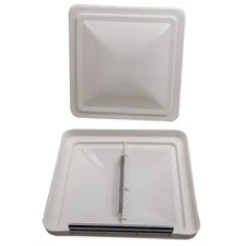 2pieces Roof Vent Cover Lid Ventline Camper to 14"x 14" RV Universal Replacement