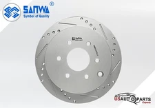 REAR LH BRAKE ROTOR VENTED & GEOMET COATED D&S 286 mm FOR SUZUKI EQUATOR 05-23
