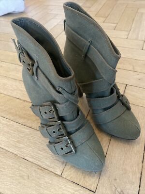 Buffalo London Stiefel Olive Gr. 39