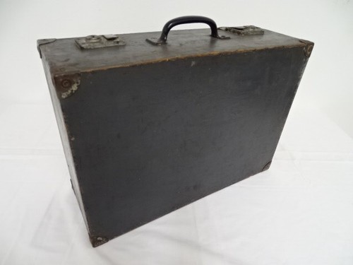 ALTER SOLDATEN HOLZ KOFFER 2 WK UM 1940 / 01 - Bild 1 von 5
