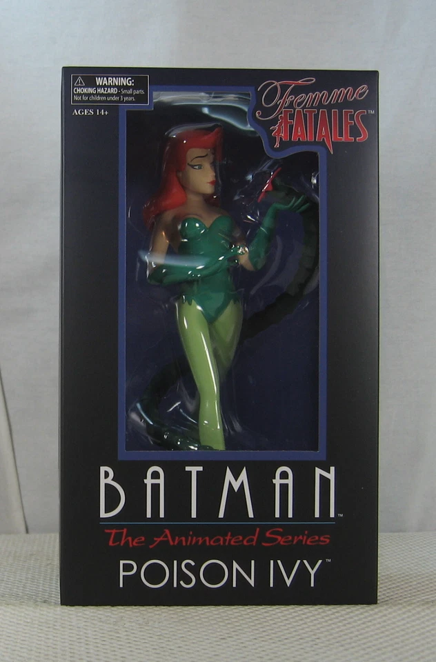 DC Gallery Batman La Serie Animada Hiedra Venenosa Figura Mujer Fatales NUEVO SELLADO Foto 2 de 4