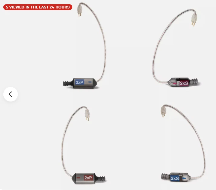 Phonak / Unitron Hearing Aid RIC 2 Pin Receiver Speaker With Domes