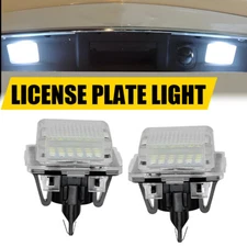 2X Canbus LED Numbers License Plate Light Bulbs For Mercedes Benz W204 W212 W221