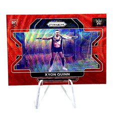 2022 Panini Prizm WWE - Xyon Quinn ROOKIE RC Red Wave Parallel 