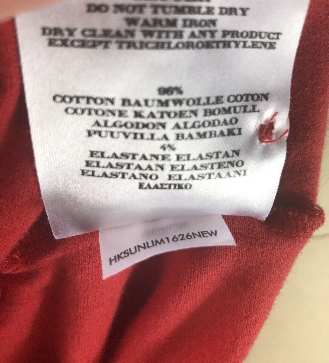 Burberry Golf Womens Size M Red Tank top Nova Check Trim