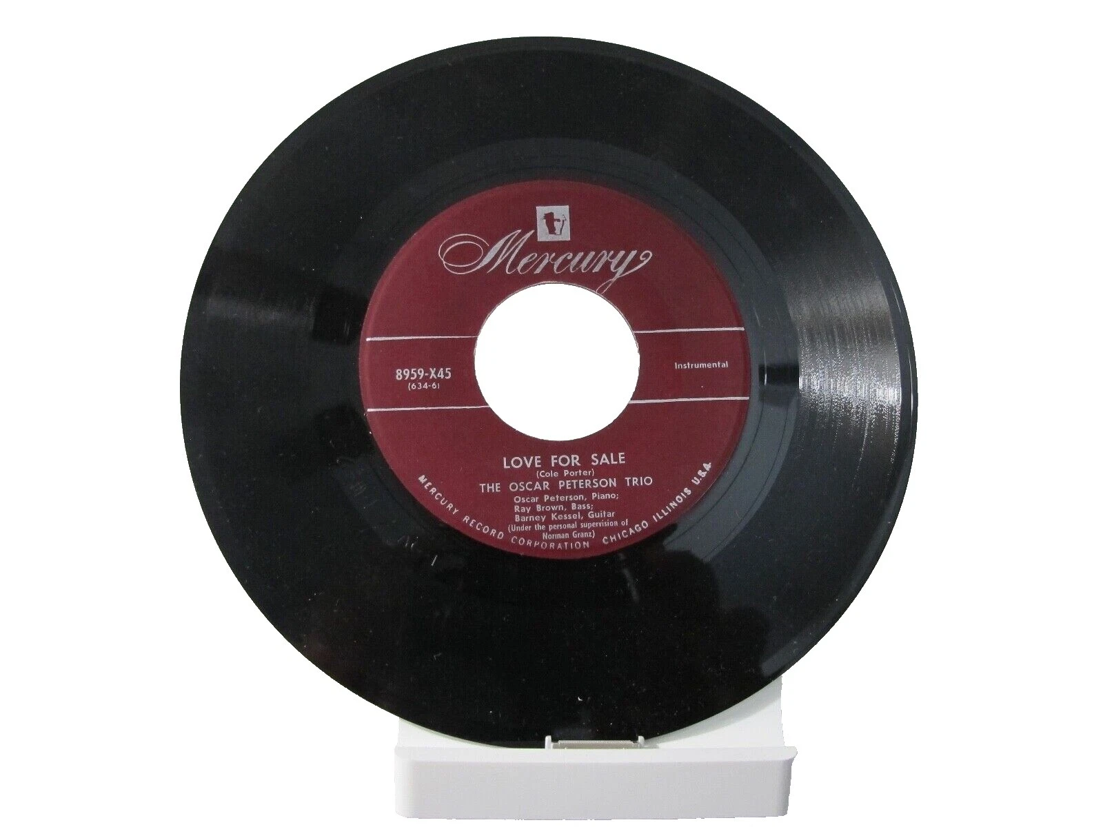 Oscar Peterson Sola Velocidad de 45 RPM Discos de Vinilo