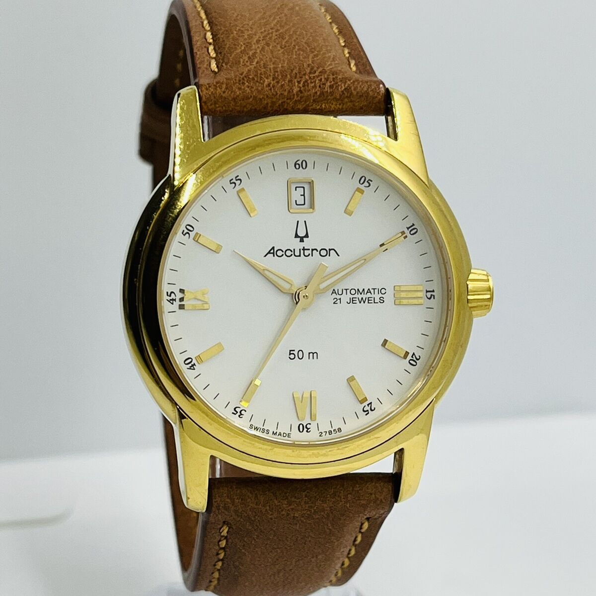 Bulova Accutron Men's Gemini Automatic Sapphire Gold Swiss Bulova Accutron Men's Gemini Automatic Sapphire Gold Swiss