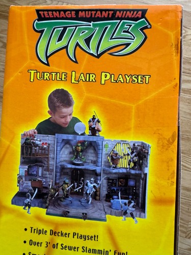 Ninja Turtles TMNT 2K3 Sewer Lair Playset 2003 Playmates New MIB - Picture 6 of 7