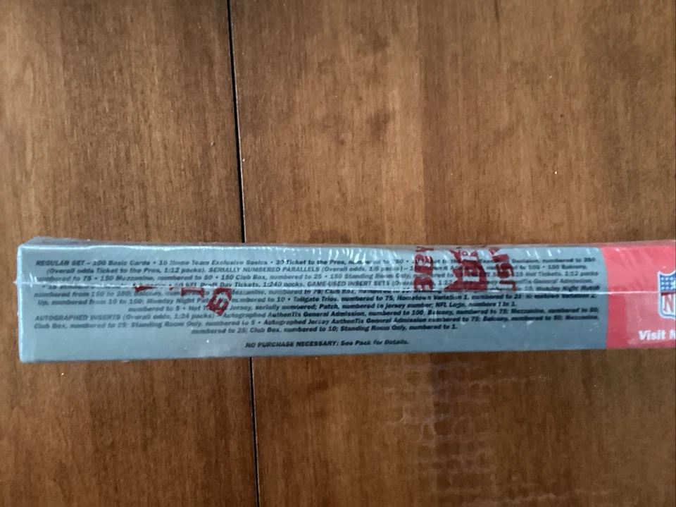 2004 Fleer Authentix Football Hobby Box- Big Ben, Eli ,Fitzgerald Rookies - Image 3 of 4