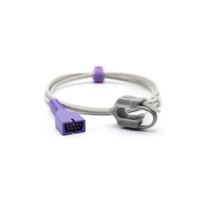 Compatible with  Oximax SpO2 Sensor Connect Cable,  with 9 Pins Connector