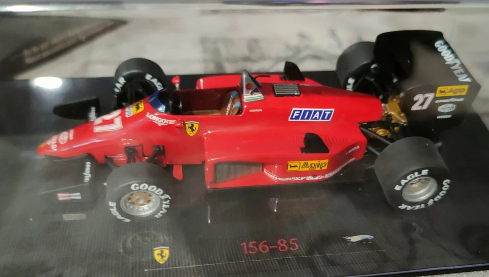 Mattel Elite N5585 Ferrari 156-85 Winner Canada GP 1985 Michele Alboreto 1/43 - Immagine 4 di 4