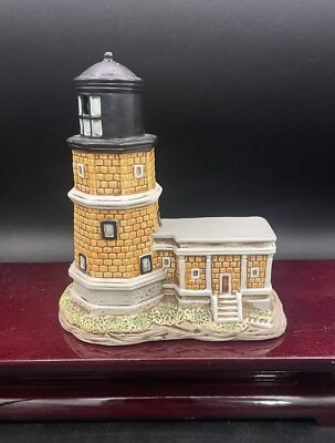 Geo.Z. Lefton Split Rock Lighthouse Collectible 1994 Handpainted Minnesota 5 