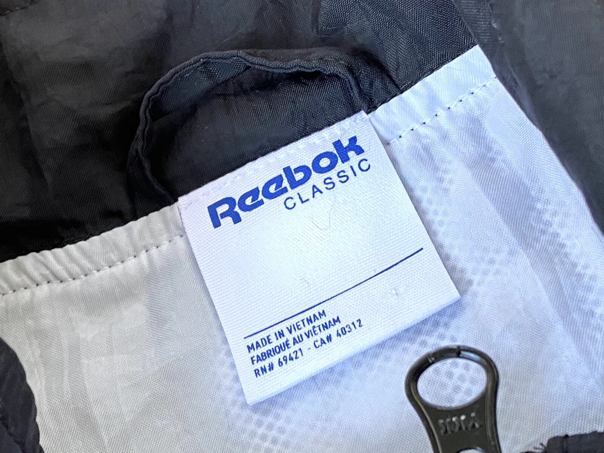 Reebok hush cheap track jacket