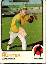 1973 Topps #235 Jim Hunter