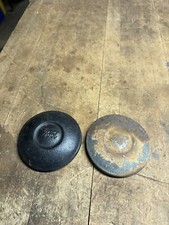 Antique Old Ford Model A Wheel Center Hub Caps Car Auto Metal Tin Parts Set Pair