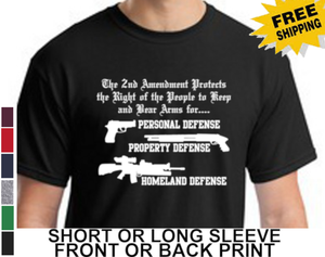 2nd amendment t shirt