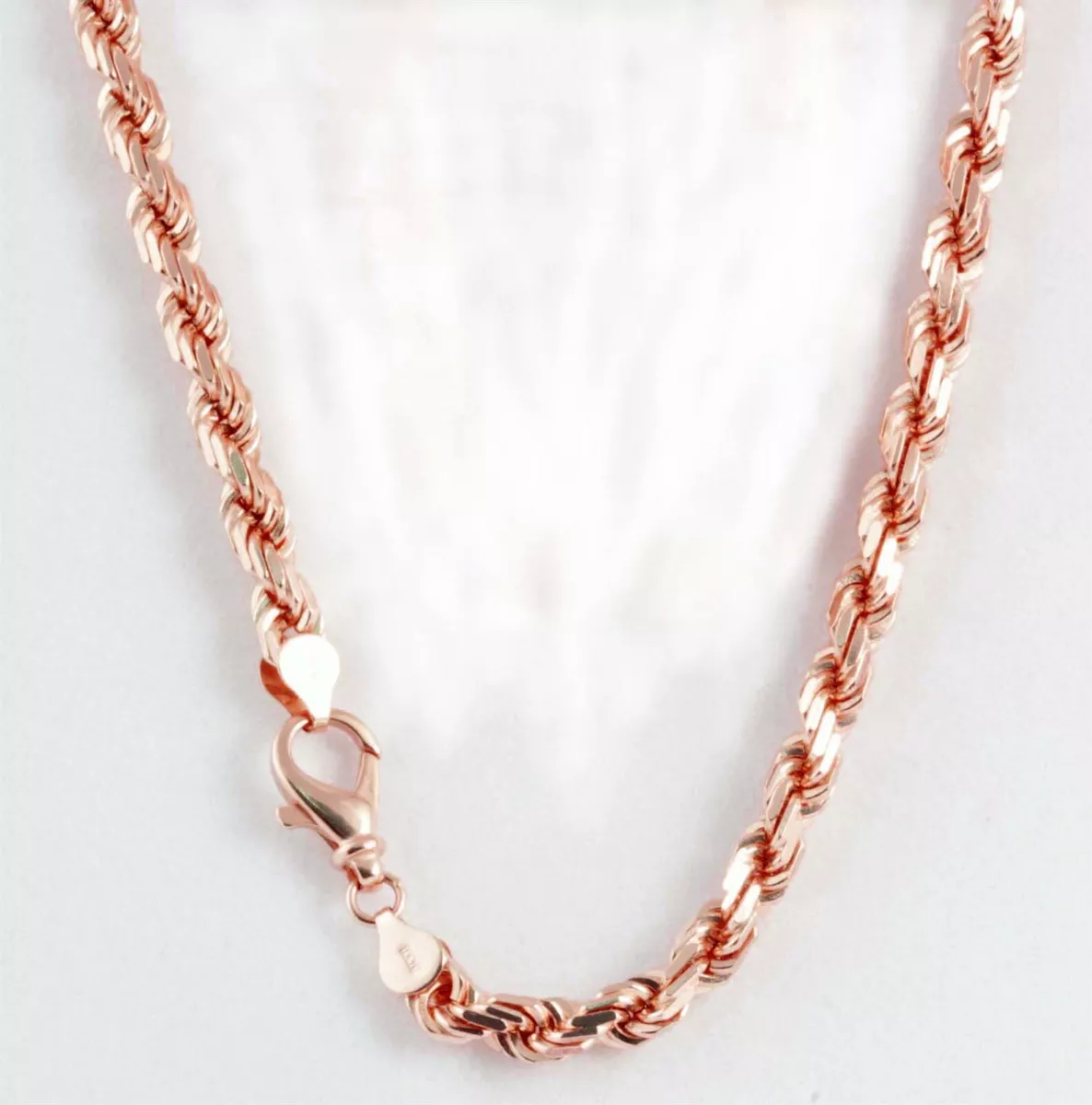 Rose gold shop rope