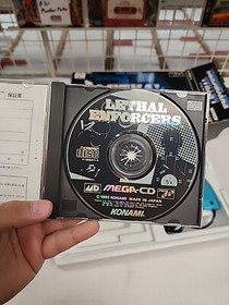Konami Mega CD Lethal Enforcers Japanese Import