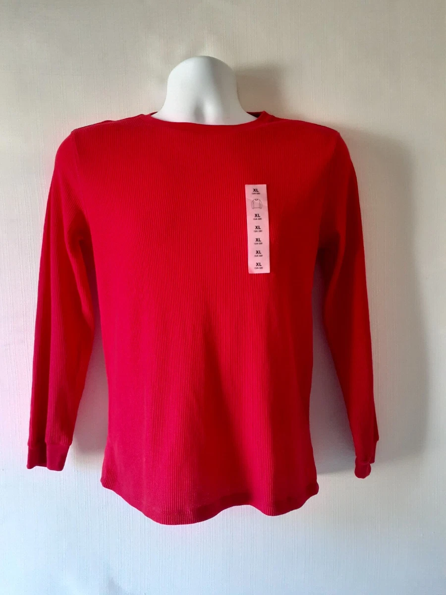 Old Navy boy's red long-sleeve thermal shirt size XL (14-16)