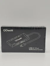 QGeem USB-C 7 port multifunctional converter HC0801 