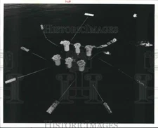 1985 Press Photo Conoco's Inc. Hutton Platform in The Gulf of Mexico - hcx01538