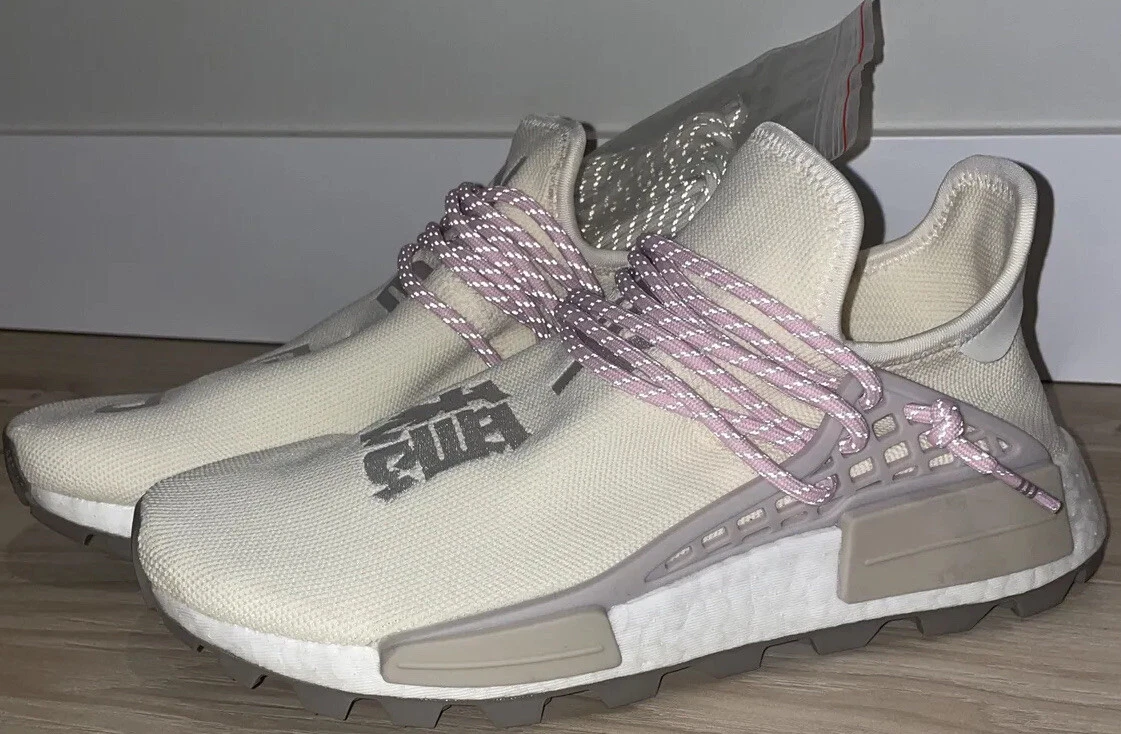 Adidas Pharrell x N.E.R.D. x NMD Human Trail Sneaker in Cream 7.5 EE8102 | eBay