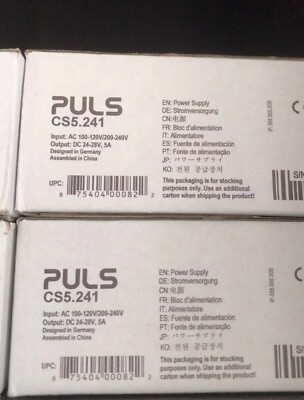 Brand New PULS Power supply CS5.241 Free Shipping CS5241