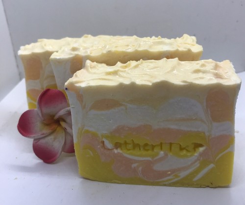 Handmade/Natural/Frangipanita Soap (Frangipani) - Picture 3 of 6
