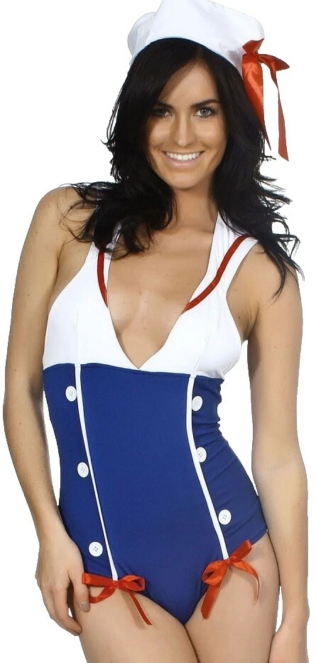 Mezcla de algodón Trajes Traje Completo Marinero para mujeres