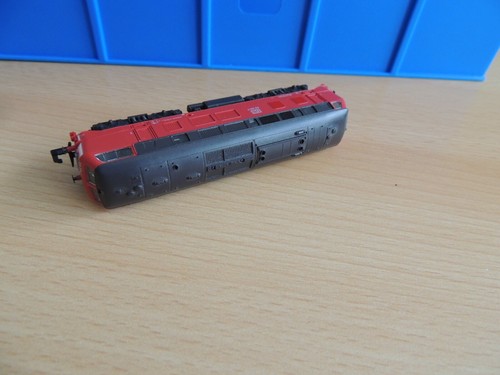 7,295 # Flm # 9396-1 # Diesellok BR 218,Achsfolge B`B`, orientrot, # o.OVP - Bild 2 von 6