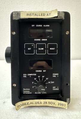 NAVITRON NT925 OCA OFF COURSE ALARM INPUT POWER 11-40 VDC