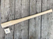 28" Single Bit Straight Miners / Fellers Hickory Axe Handle. USA