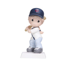 Minnesota Twins Swing For The Fence Baseball Girl Precious Moments Figurine NIB