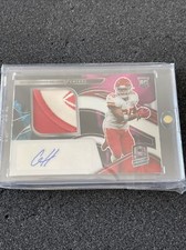 🏈 CLYDE EDWARDS-HELAIRE 2020 Spectra Auto Patch Nebula Prizm 2/2 RC SSP CHIEFS