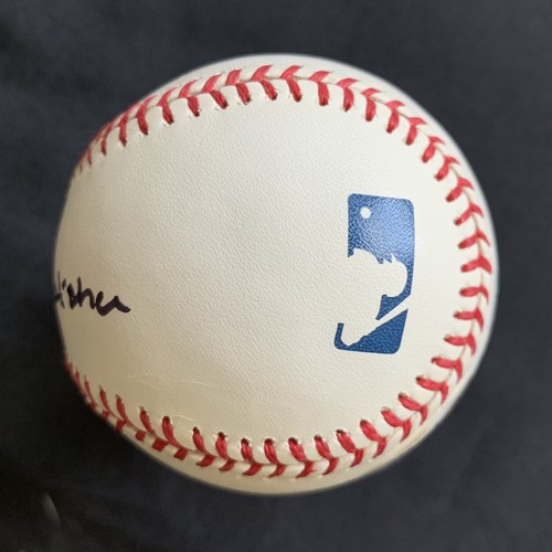 Margaret Thatcher, British Prime Minister, single signed OML Baseball PSA - Picture 5 of 10